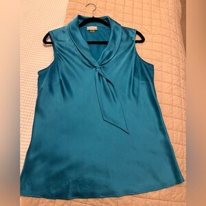 Tahari Sleeveless Silk Top
